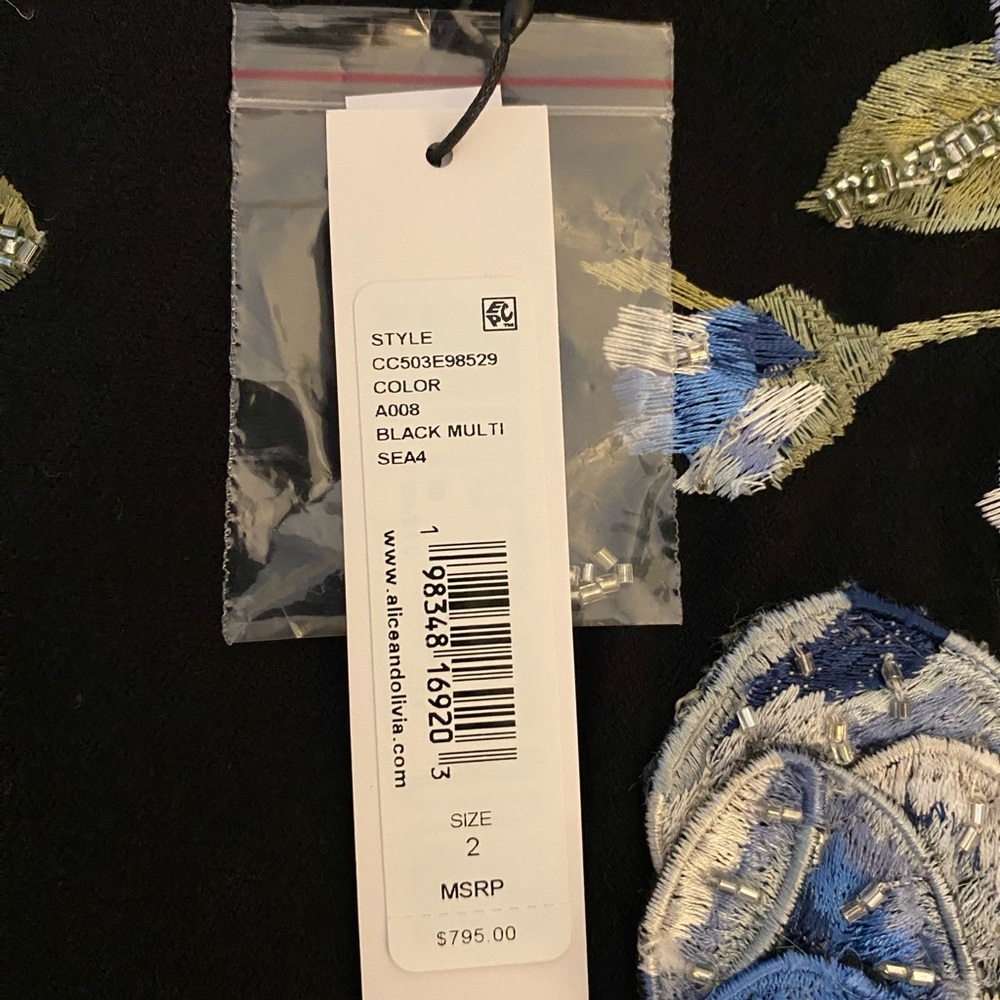 Alice + Olivia - Clyde Embell Dress - Size 2 - NWT - Picture 3 of 14